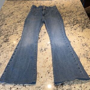 We The Free Medium Blue Flare Jeans